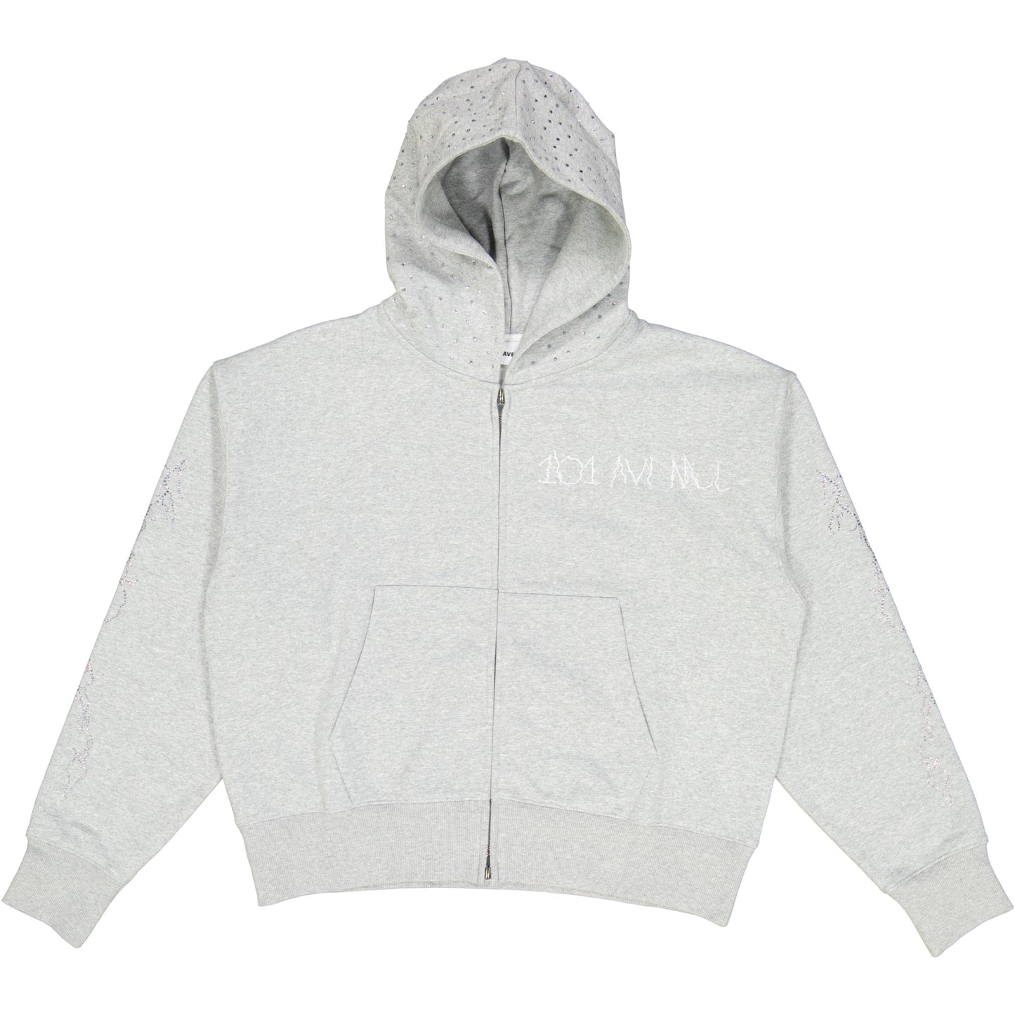 GREY LIGHTNING HOODIE