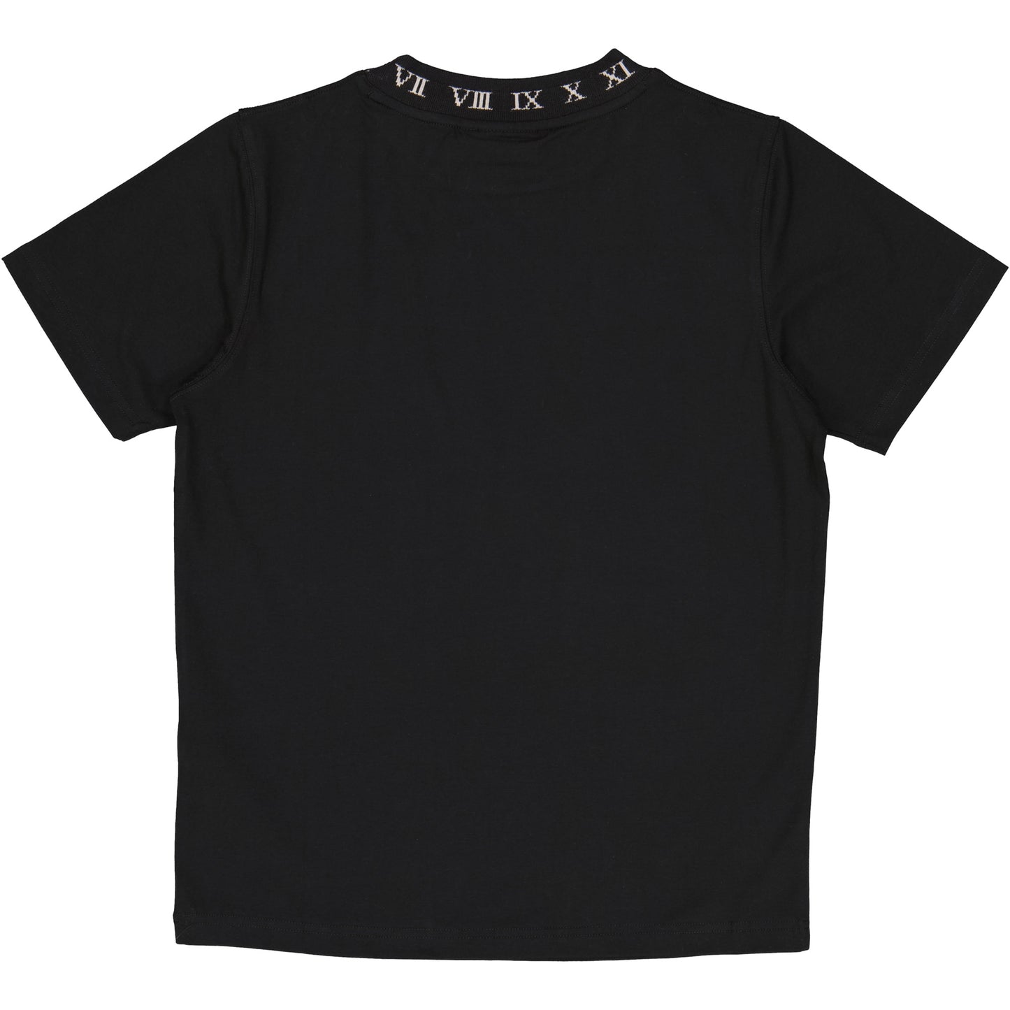 BLACK RIB NECK